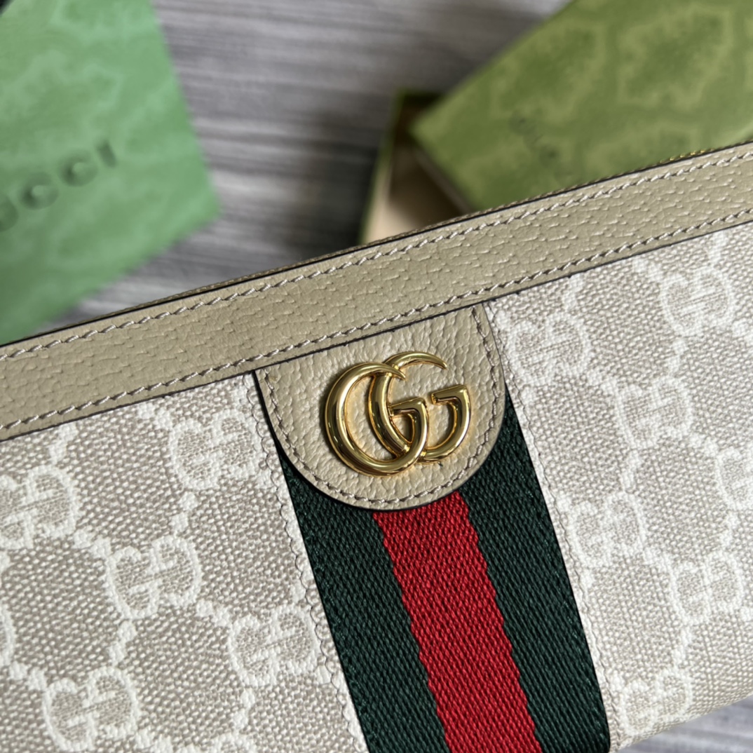 gucci 財布激安通販 コード523154 長財布 大容量 セパレート型 小銭入れ 花柄 レディース ベージュ色_6