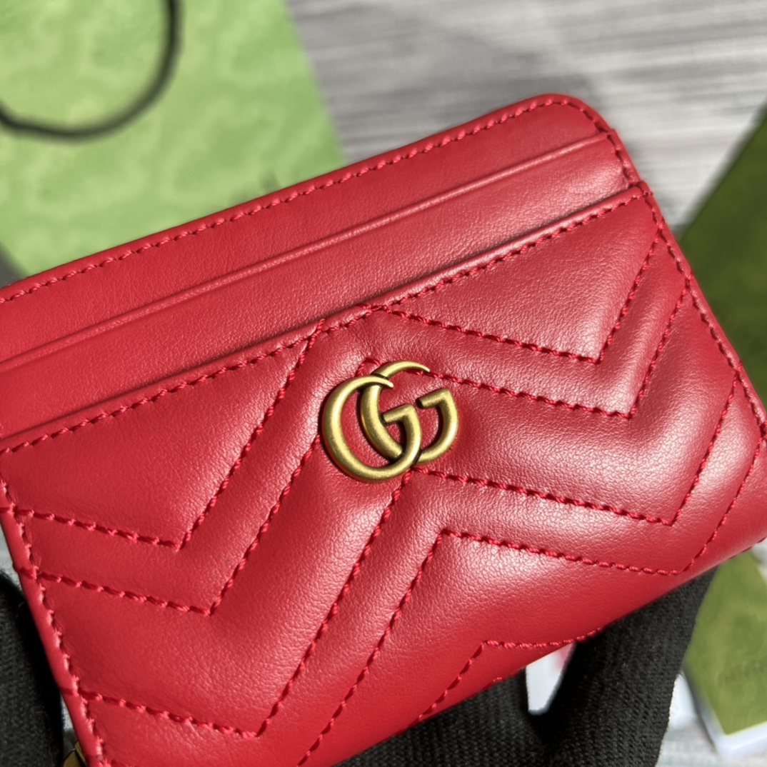 gucci 財布 さくらんぼコピー コード671772 小銭入れ サイフ コンパクト ミニバッグ 財布 レッド_8