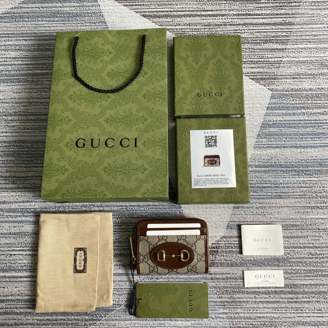 gucci 財布激安通販 コード658549 牛革 レザー 小銭入れ 財布 おしゃれ 花柄 ブラウン_9