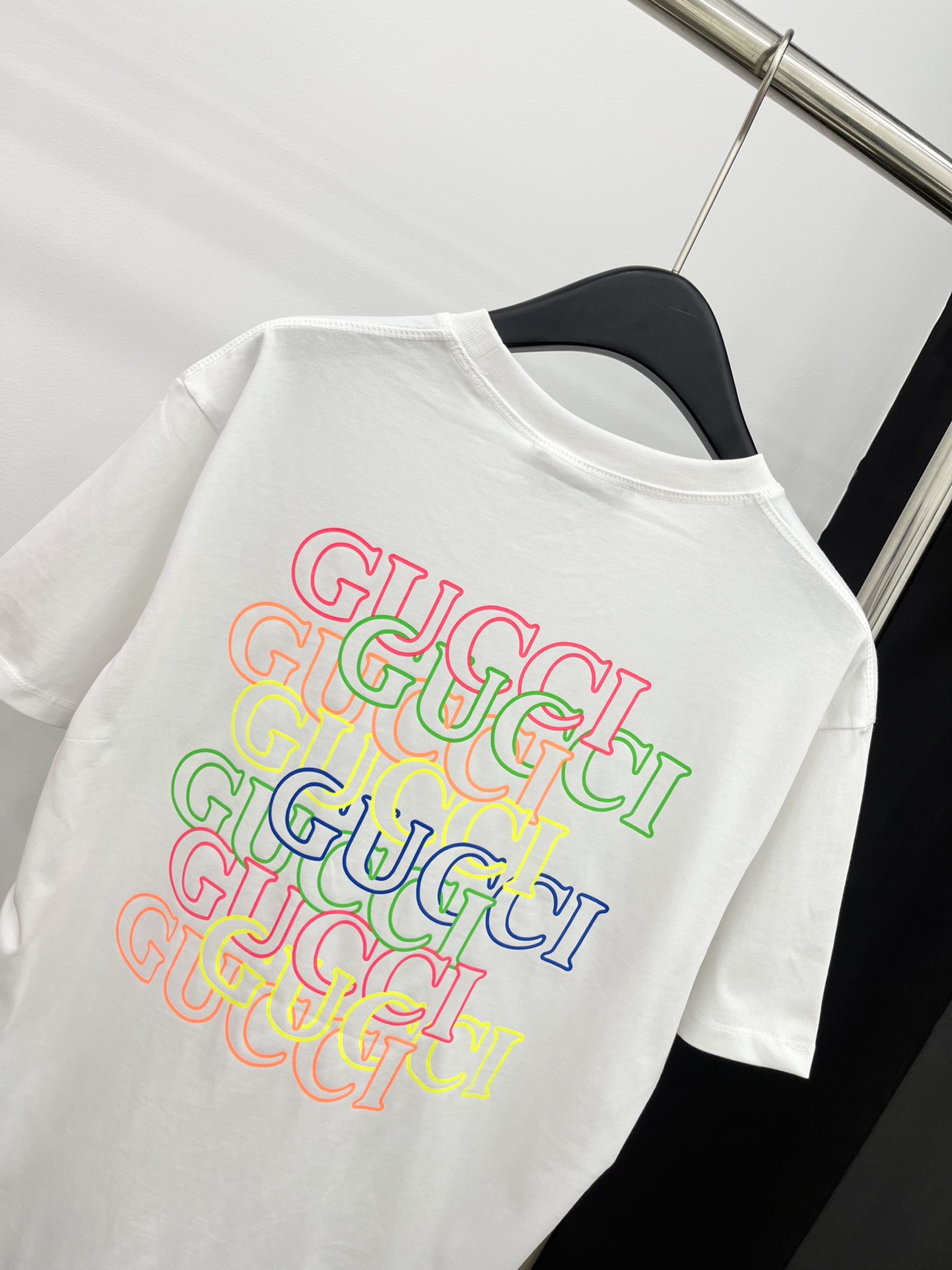 bts gucci t シャツ激安通販 華やかな雰囲気 柔らかい トップス 純綿 プリント シンプル ホワイト_7