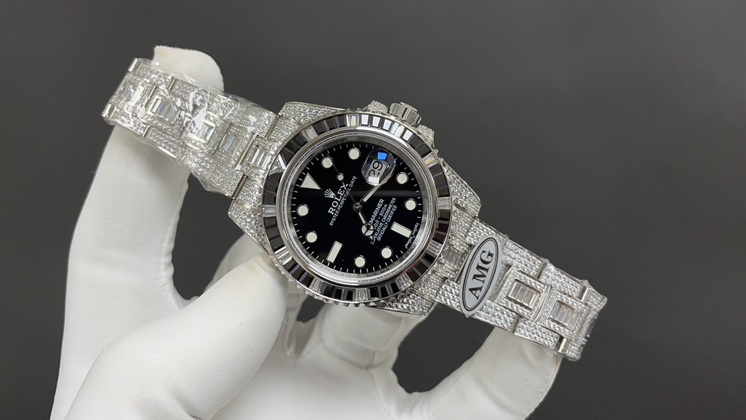 ロレックス デイトナスーパーコピー デイトジャスト 防水 ROLEX116769TBR-74779B GMTマスター スチールバンド ブラック_2