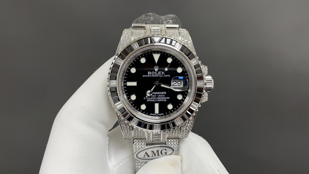 ロレックス デイトナスーパーコピー デイトジャスト 防水 ROLEX116769TBR-74779B GMTマスター スチールバンド ブラック_4