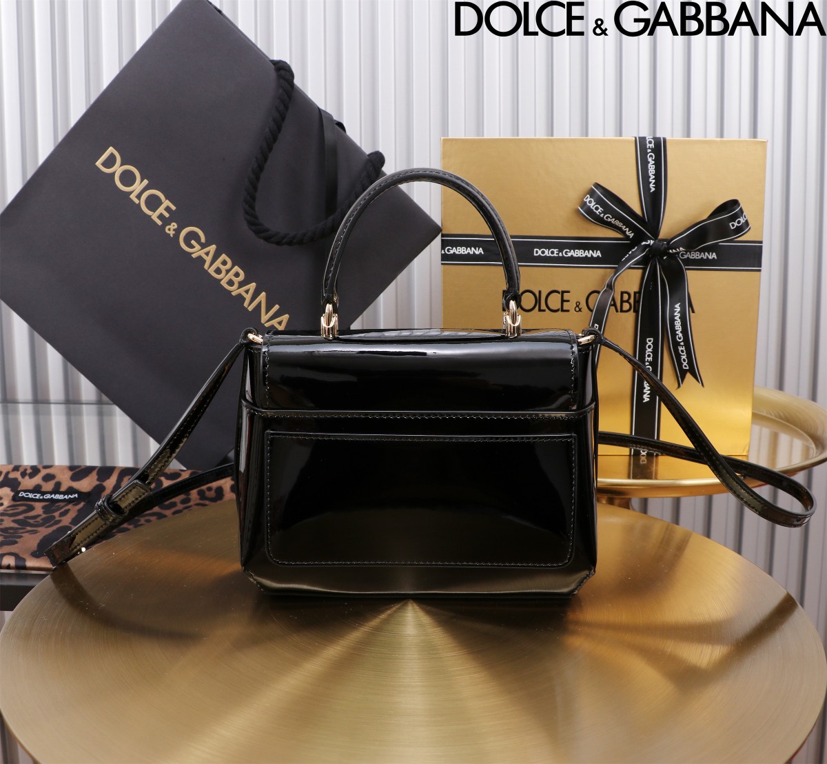 Dolce & Gabban ドルガバ トート バッグ メンズコピー 斜め掛けバッグ 6640 ブラック_3