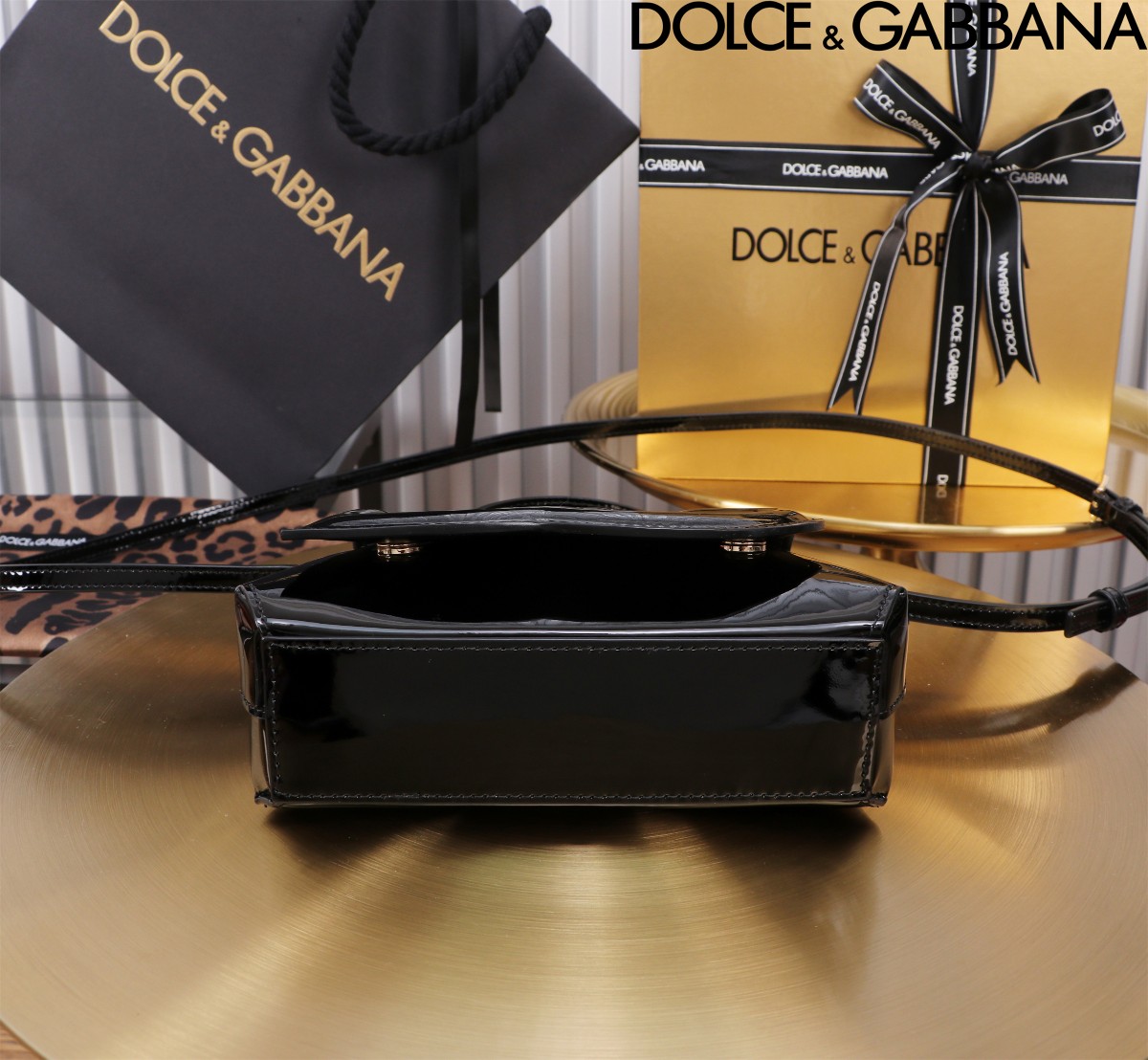 Dolce & Gabban ドルガバ トート バッグ メンズコピー 斜め掛けバッグ 6640 ブラック_4