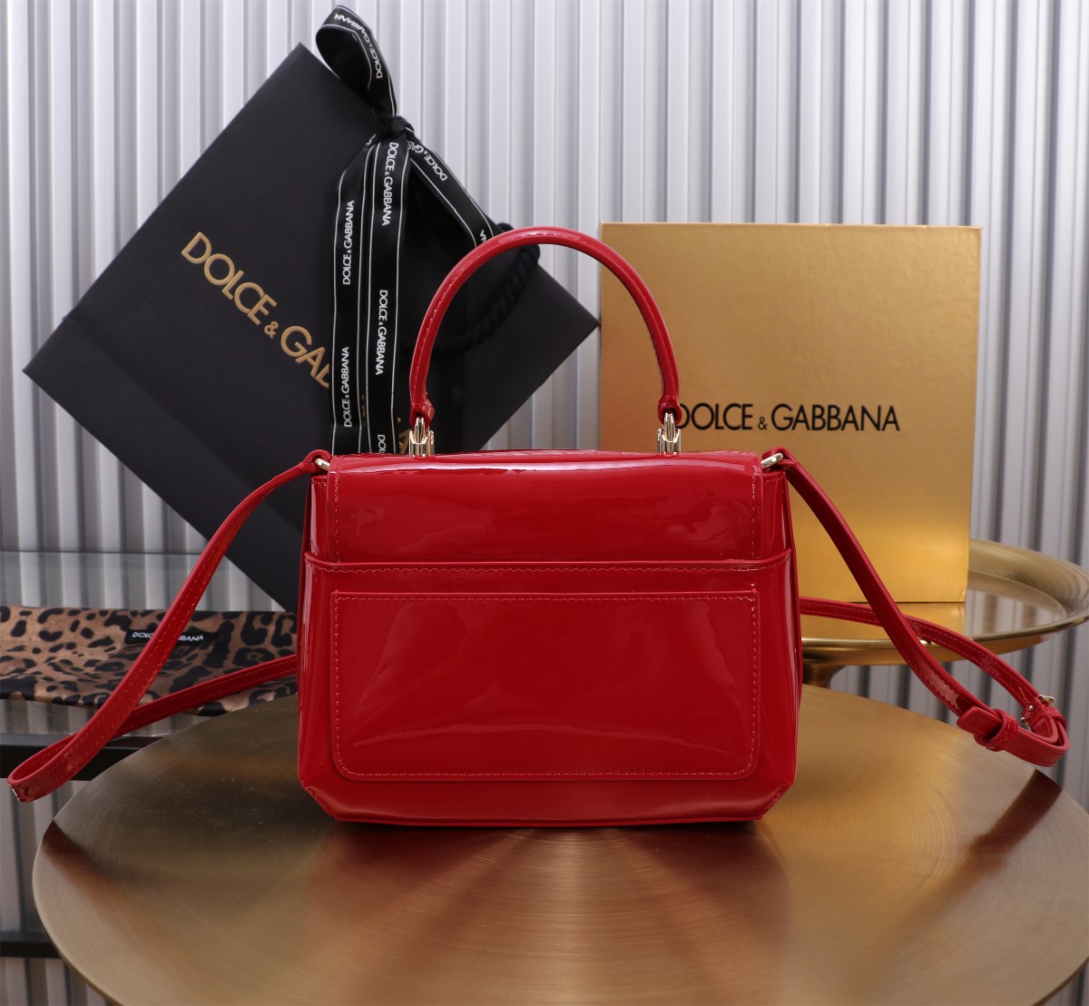 Dolce & Gabban ドルガバ トート バッグ メンズ 新作スーパーコピー 斜め掛けバッグ 6640 レッド_3