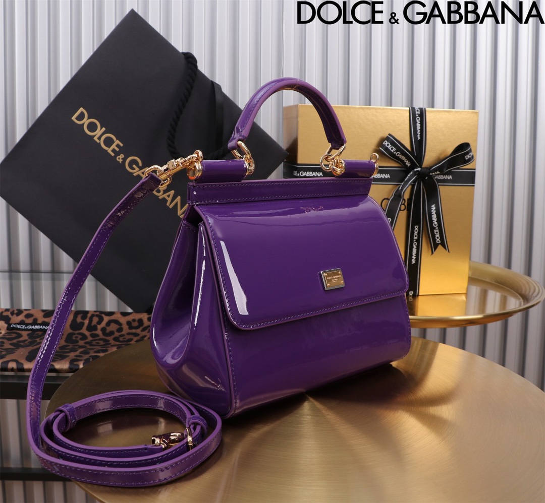 Dolce & Gabban ドルガバ バッグ コピーコピー 優雅 斜め掛けバッグBB6112 パープル_2