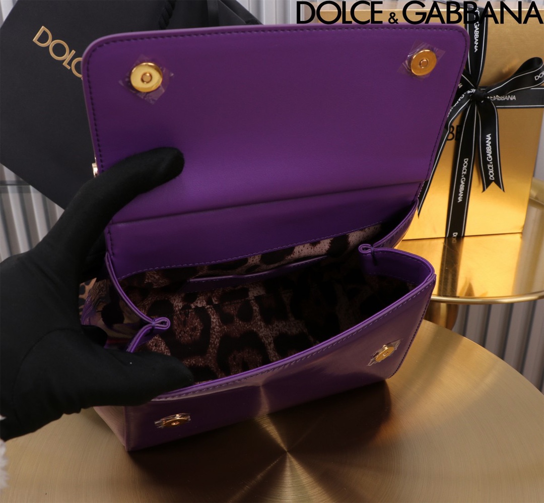 Dolce & Gabban ドルガバ バッグ コピーコピー 優雅 斜め掛けバッグBB6112 パープル_5