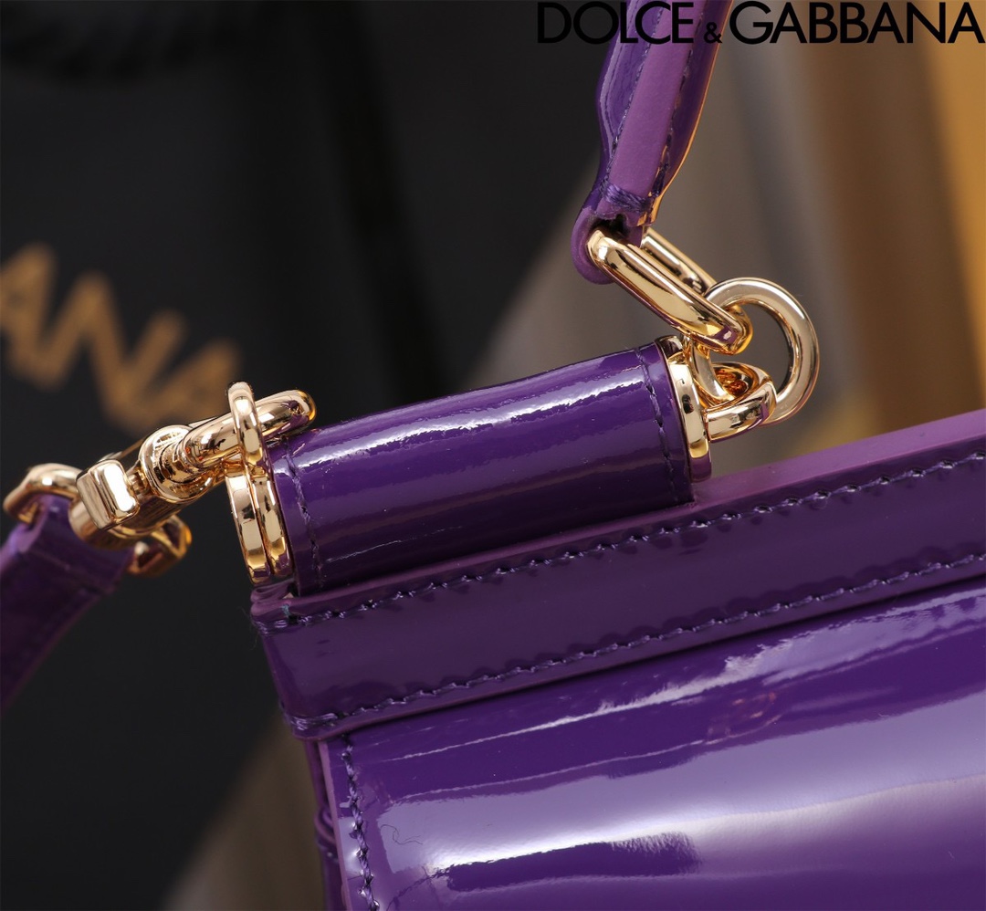 Dolce & Gabban ドルガバ バッグ コピーコピー 優雅 斜め掛けバッグBB6112 パープル_7