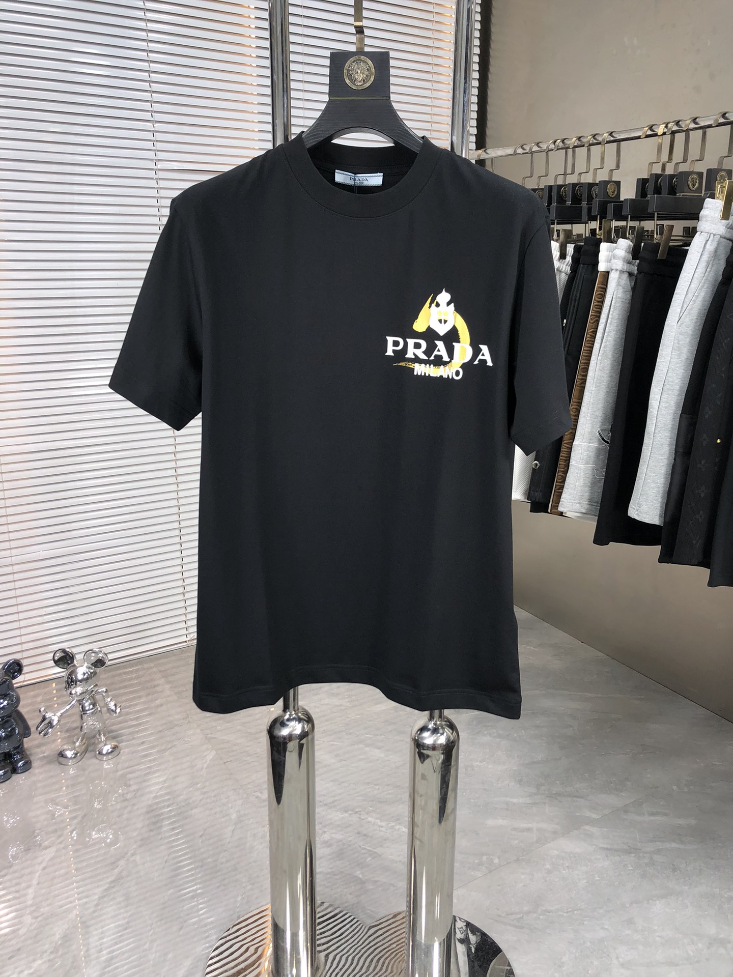 超激得の新品 prada パック t レディース偽物 トップス 綿100％ 柔らかい 短袖 夏Tシャツ 2色可選_2