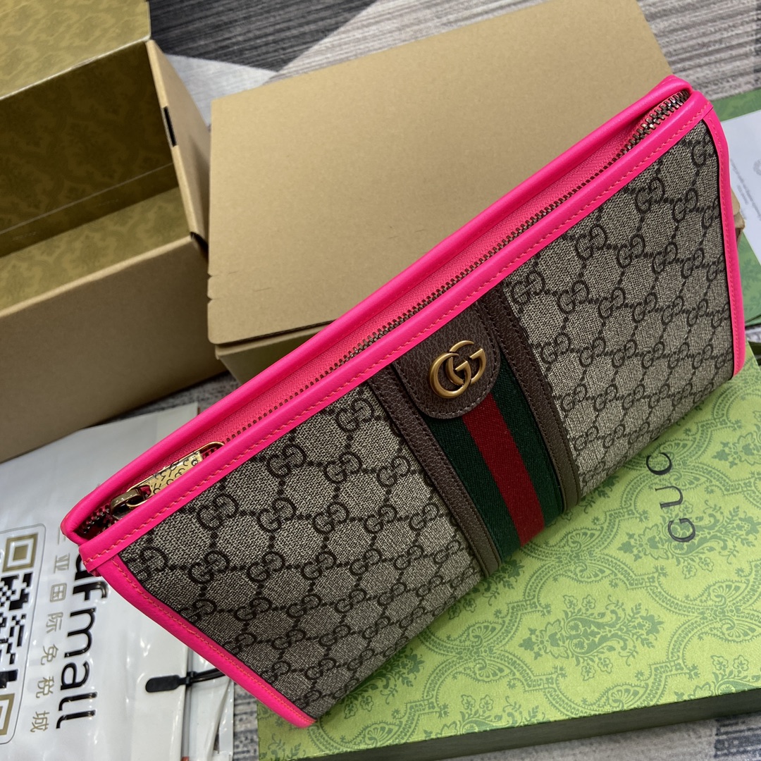 gucci トート バッグ偽物 持ちバッグ 型番598234 花柄 便利 大容量 化粧バッグ ピンク_6