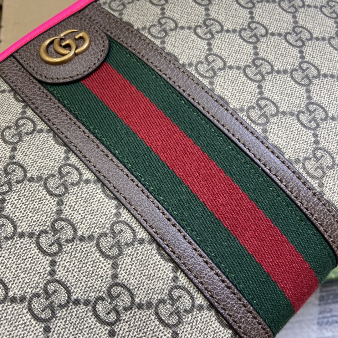 gucci トート バッグ偽物 持ちバッグ 型番598234 花柄 便利 大容量 化粧バッグ ピンク_7