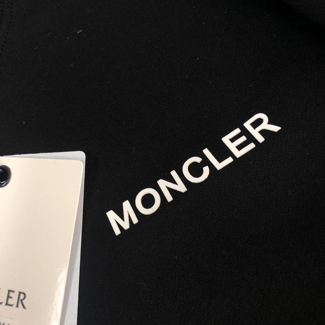 MONCLERバイマ モンクレール パーカーコピー 純綿 トップス フードなし 通気性いい 柔らかい 秋服 男女兼用 ブラック_3