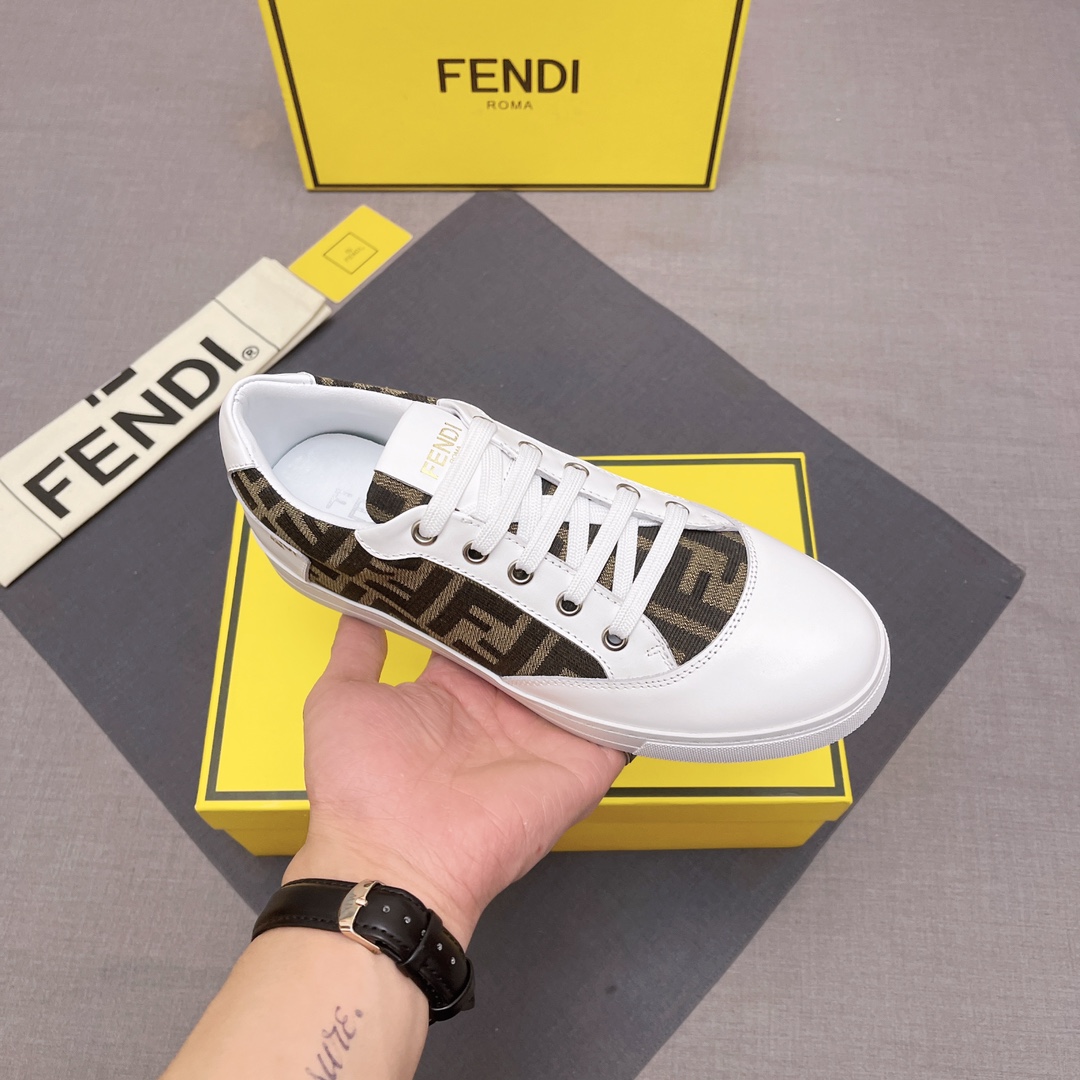 FENDI おすすめ 最新フェンディ ローファースーパーコピー 軽量 シューズ 品質保証 メンズ ブラウン_6