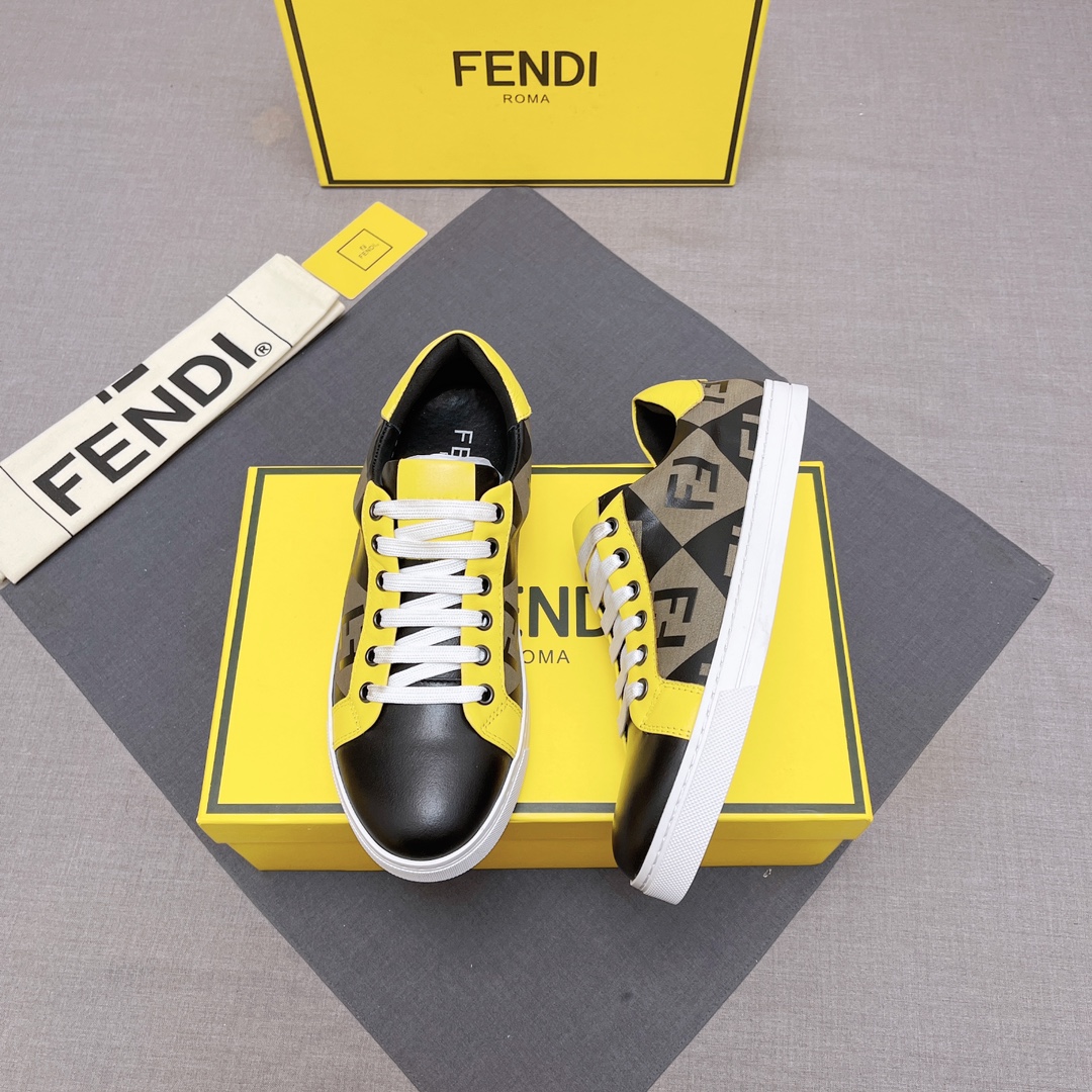 FENDI おすすめ 最新フェンディ ローファー レディース偽物 ゴム底 カジュアル シューズ 品質保証 メンズ ブラック_2