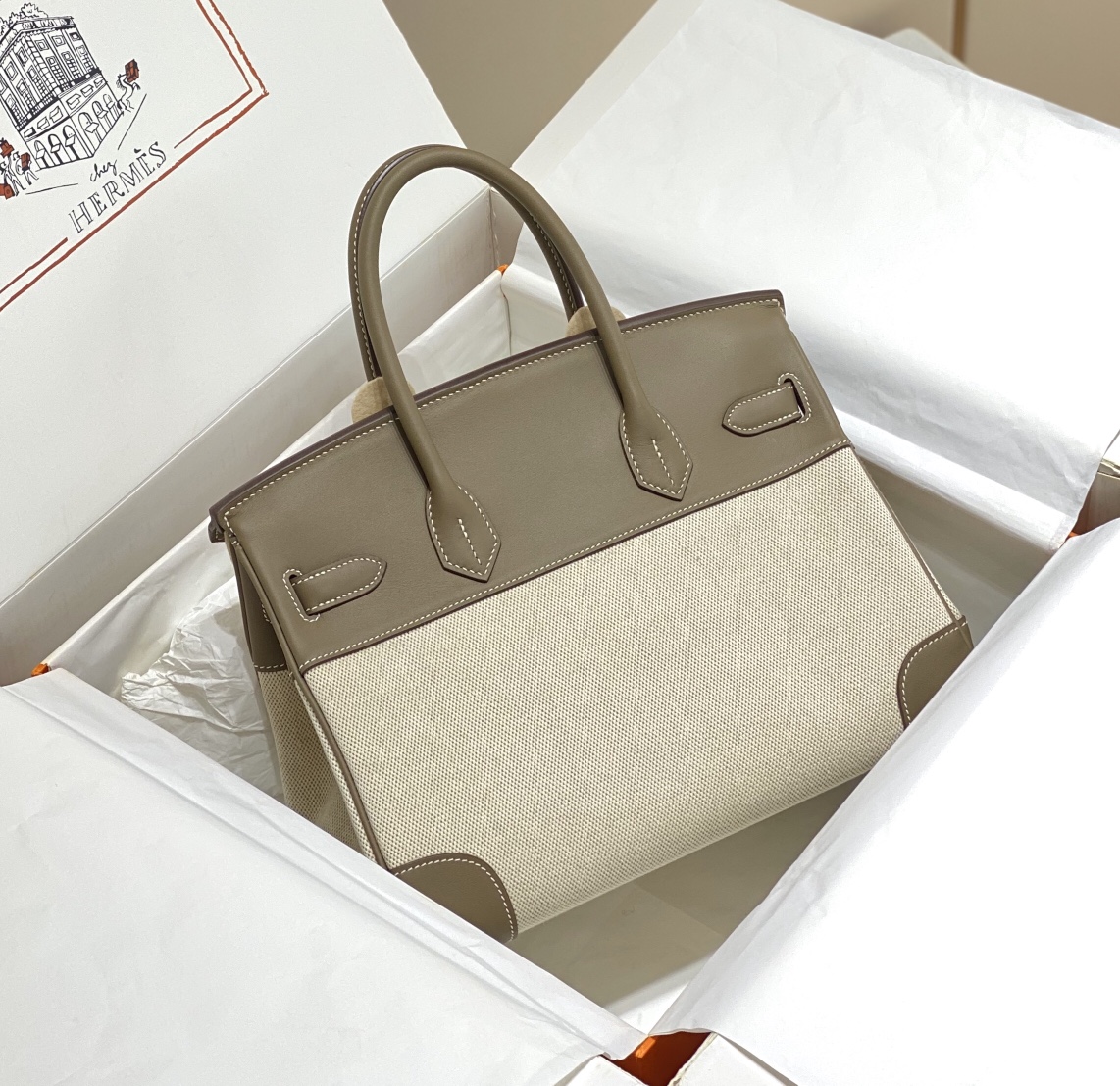 【今期の売れ筋アイテム】エルメスバッグ アウトレット偽物BIRKIN 30CM 特製キャンバス_2