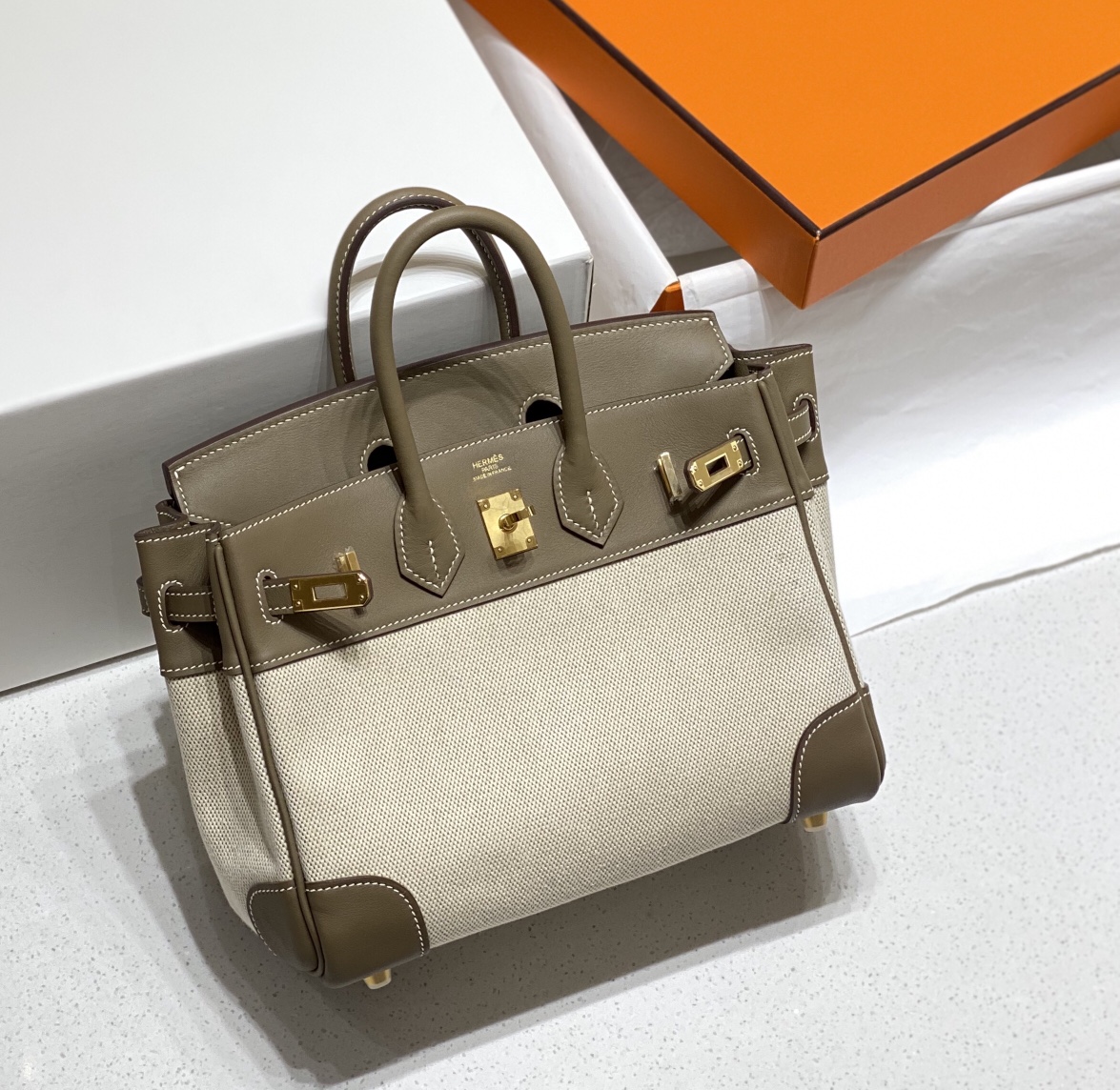 2024【激安】高級品通販バッグ ブランド エルメスコピーBIRKIN 30CM 特製キャンバス_3