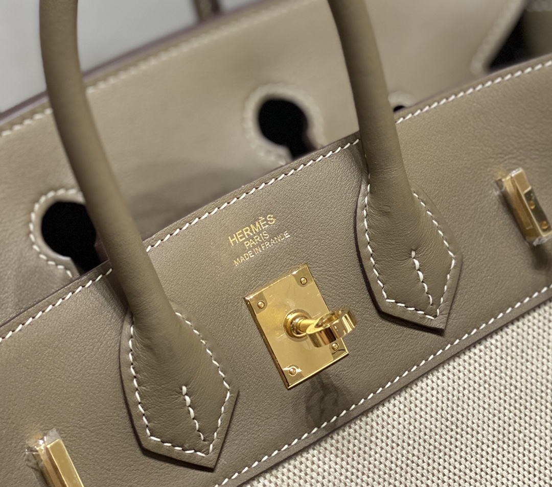 2024【激安】高級品通販バッグ ブランド エルメスコピーBIRKIN 30CM 特製キャンバス_4