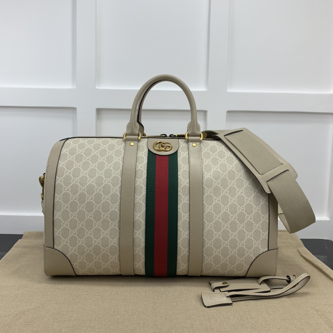 gucci バッグコピー レザー 手提げ 人気 シンプル 型番681295 旅行 大容量 花柄 ホワイト_1