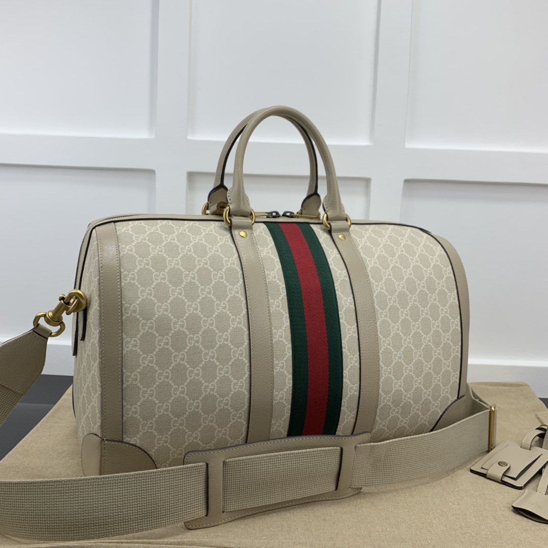 gucci バッグコピー レザー 手提げ 人気 シンプル 型番681295 旅行 大容量 花柄 ホワイト_4