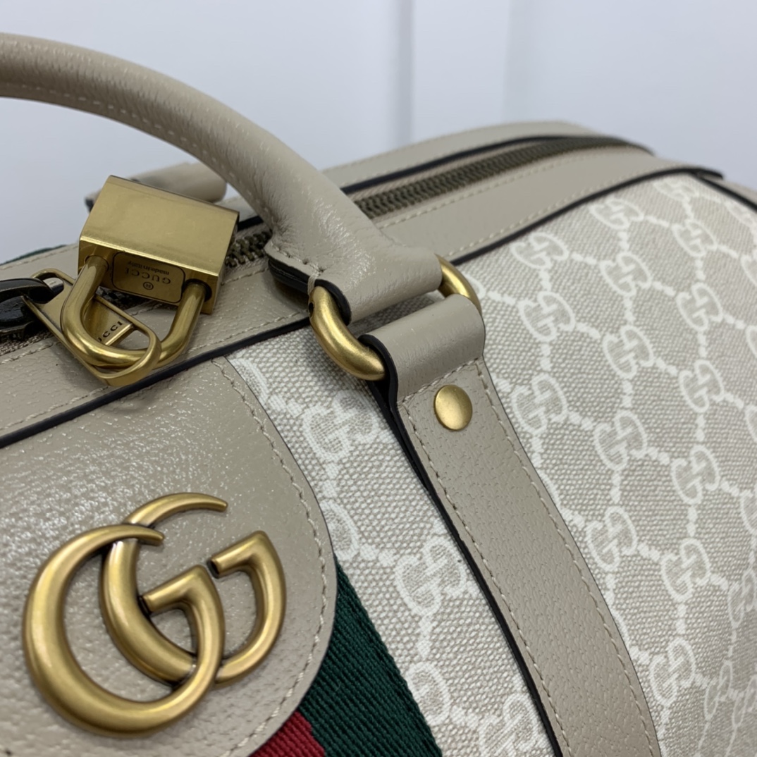 gucci バッグコピー レザー 手提げ 人気 シンプル 型番681295 旅行 大容量 花柄 ホワイト_6