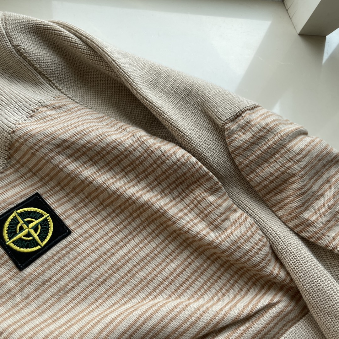 stone island セーター偽物 ニット 暖かい 毛玉にならず シンプル 触り心地が良い 2色可選  2色可選_6