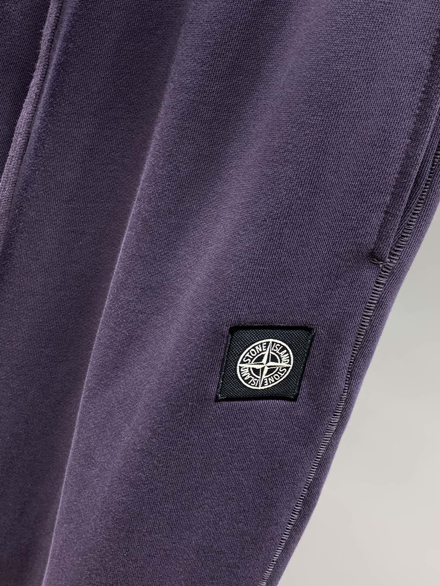 stone island ズボンスーパーコピー 人気新作アイテム カジュアルパンツ 運動 柔らかい パープル_4