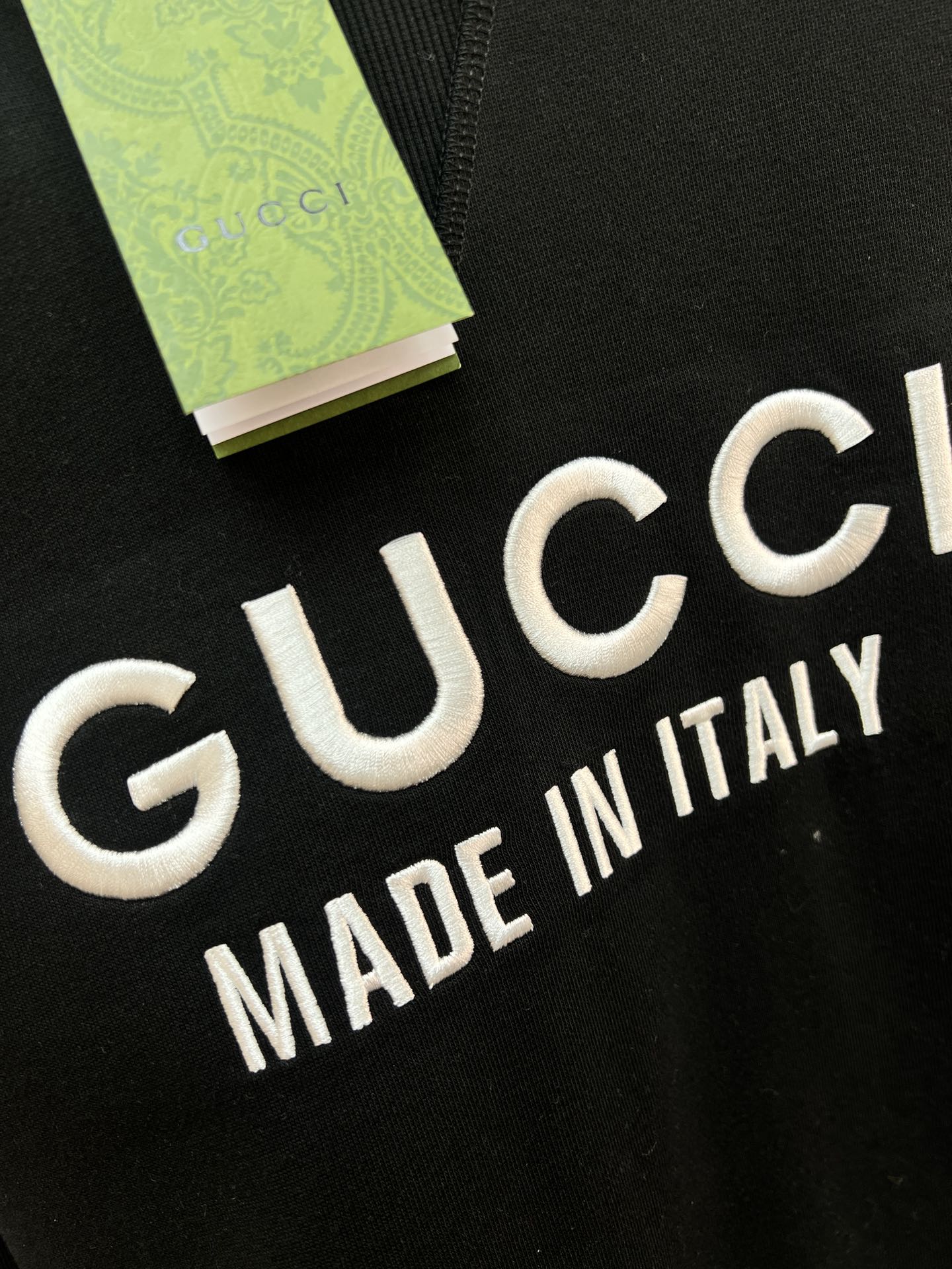 GUCCI レディース グッチパーカースーパーコピー 純綿 トップス 長袖 ロゴプリント 柔らかい シンプル ブラック_5