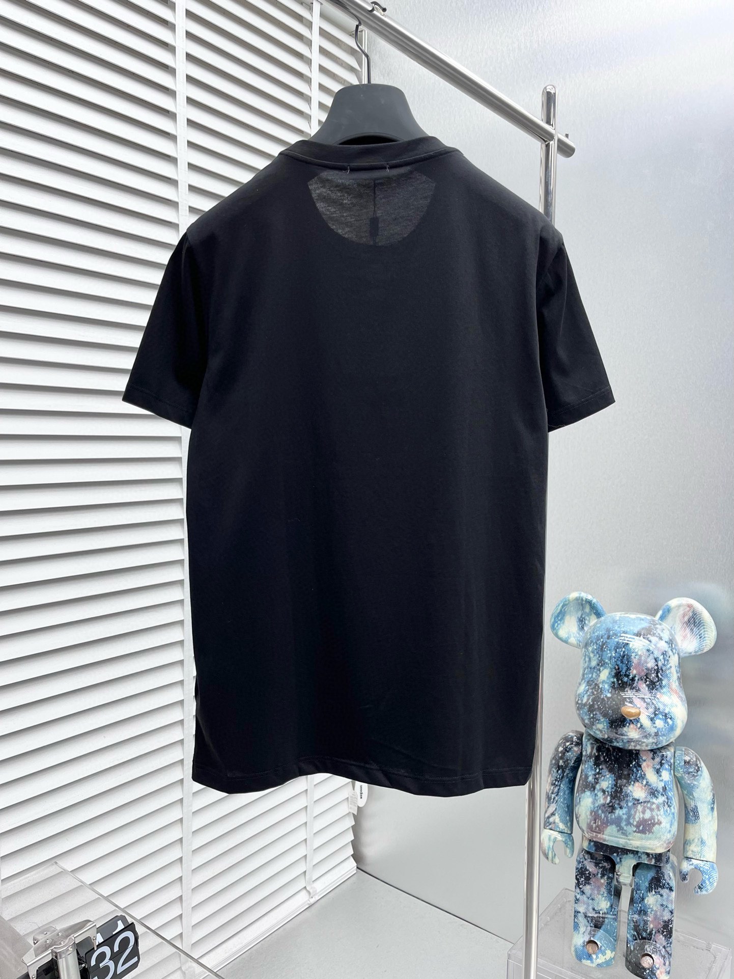 激安 fendi t シャツ クマ激安通販 純綿 トップス 短袖 プリント シンプル ブラック_2