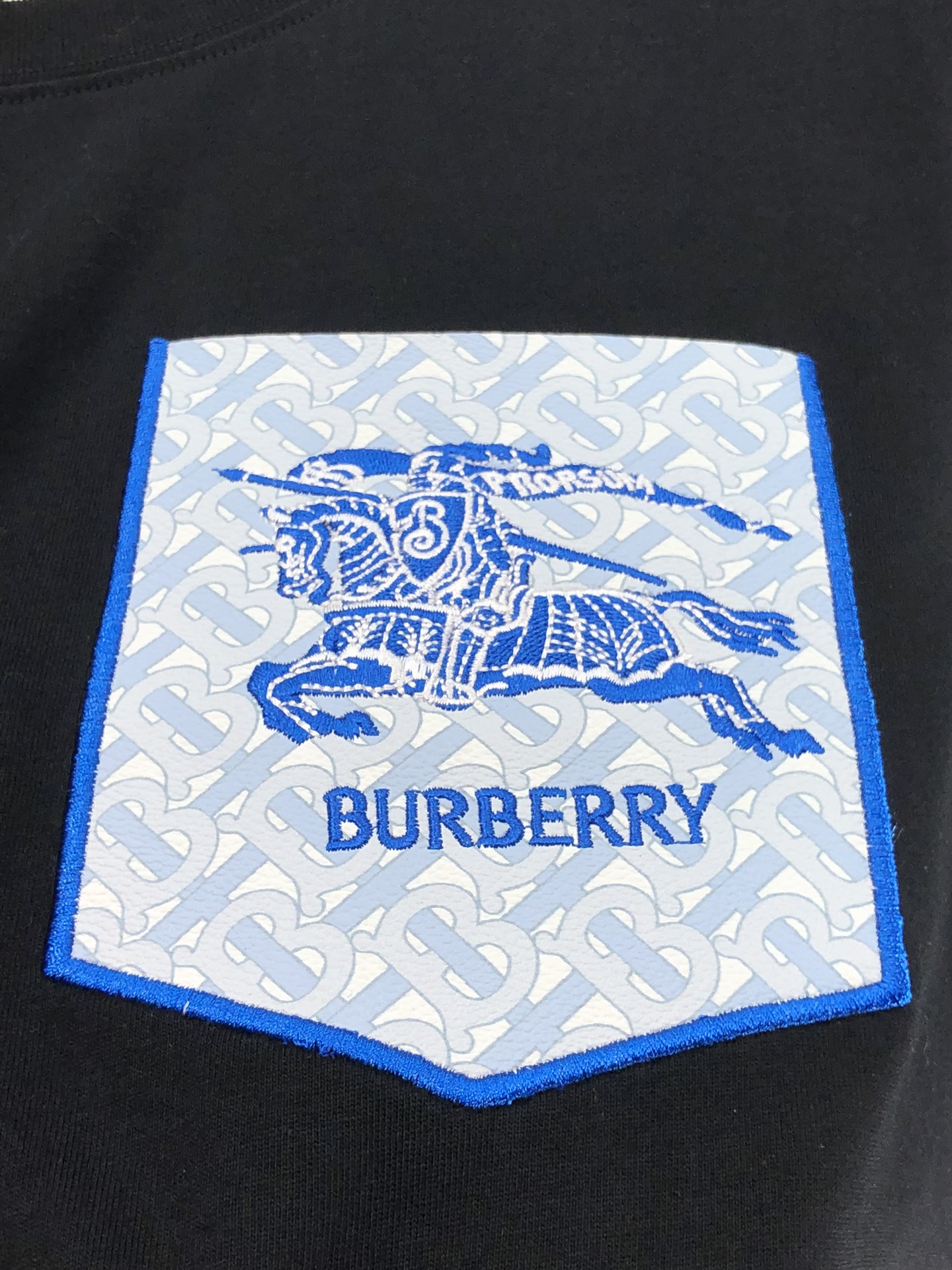 burberry 黒 t シャツコピー 半袖 純綿 トップス カップル ゆったり カジュアル 男女兼用 柔らかい ブラック_8