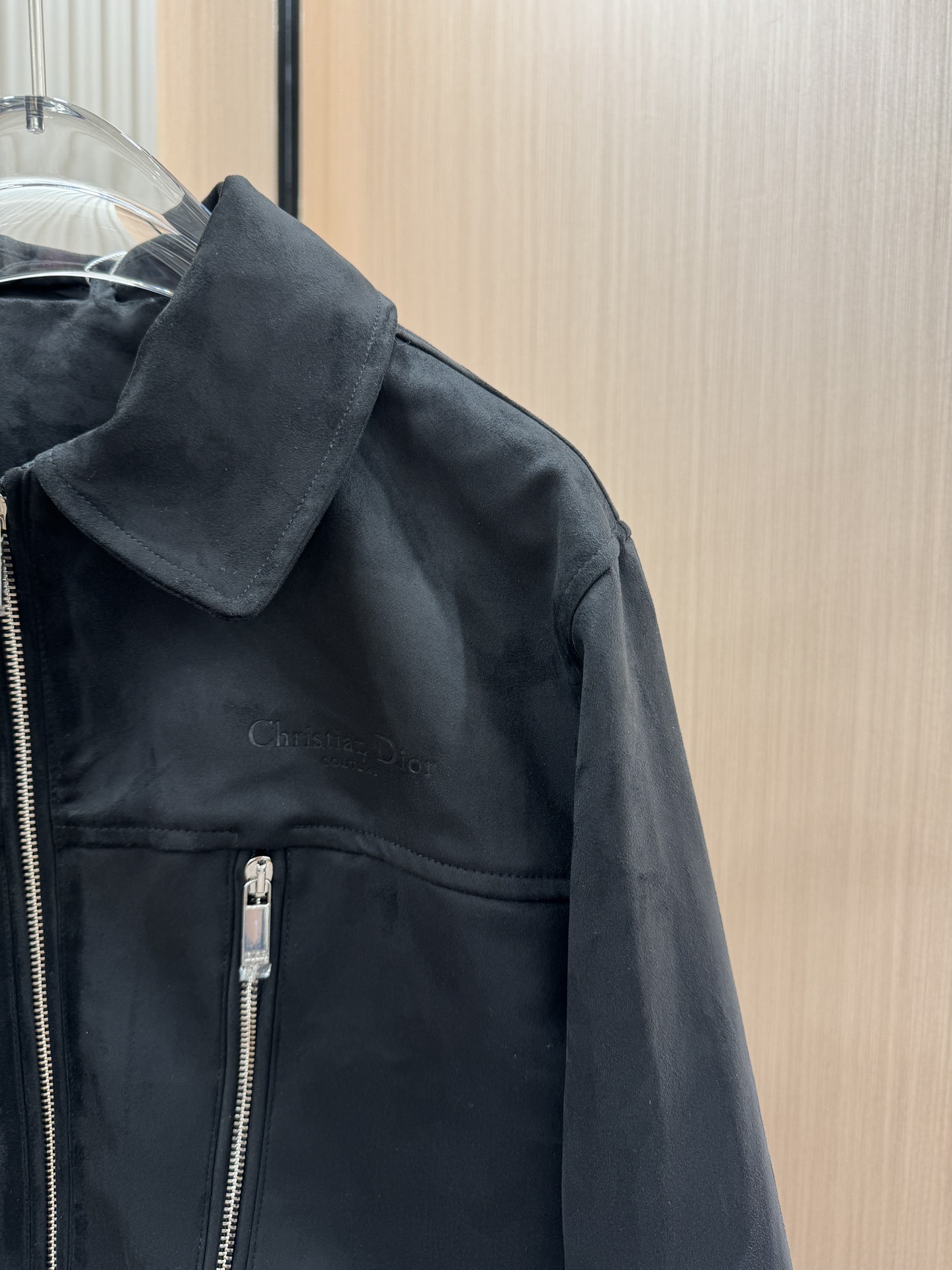 秋冬服 ディオールの服スーパーコピー ジャケット トップス アウター 柔軟 襟 シンプル ブラック_4