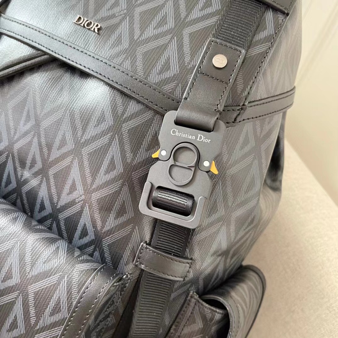 dior バッグコピー バックバッグ 肩掛け レザー 本革 通学 旅行 ファッション 大容量 D8005ブラック_7