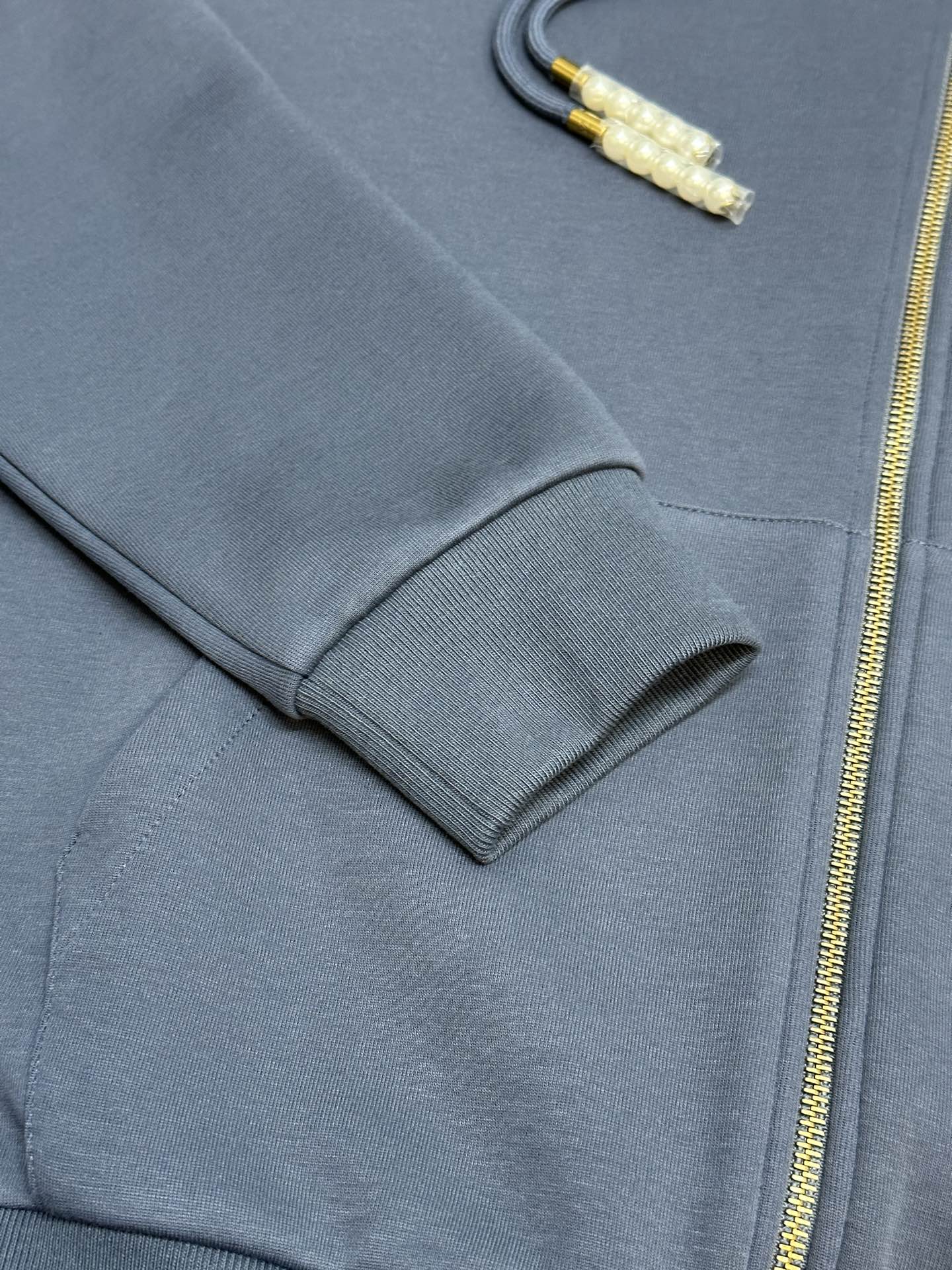 ルイヴィトンパーカー偽物 純綿 トップス フード付き 厚い 秋冬服 柔軟 シンプル 新商品 ブルー_9