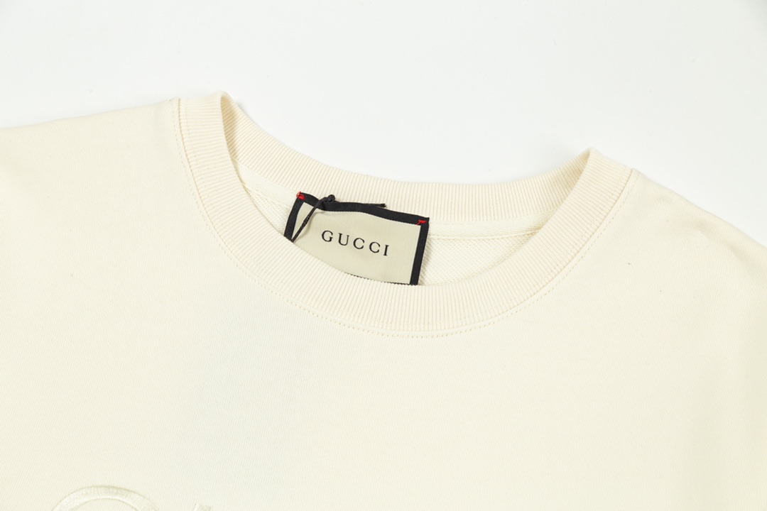 グッチパーカーピンクＮ級品 トップス gucci*balenciagaコラボ  プリント 純綿 人気品 ホワイト_2