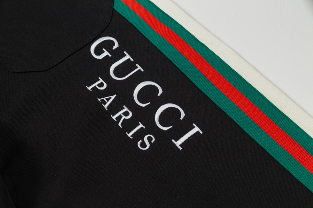 gucci ジャージ ズボンコピー 純綿 抗菌 吸汗 カジュアルパンツ 上質 運動 ランニング 柔軟 ブラック_7