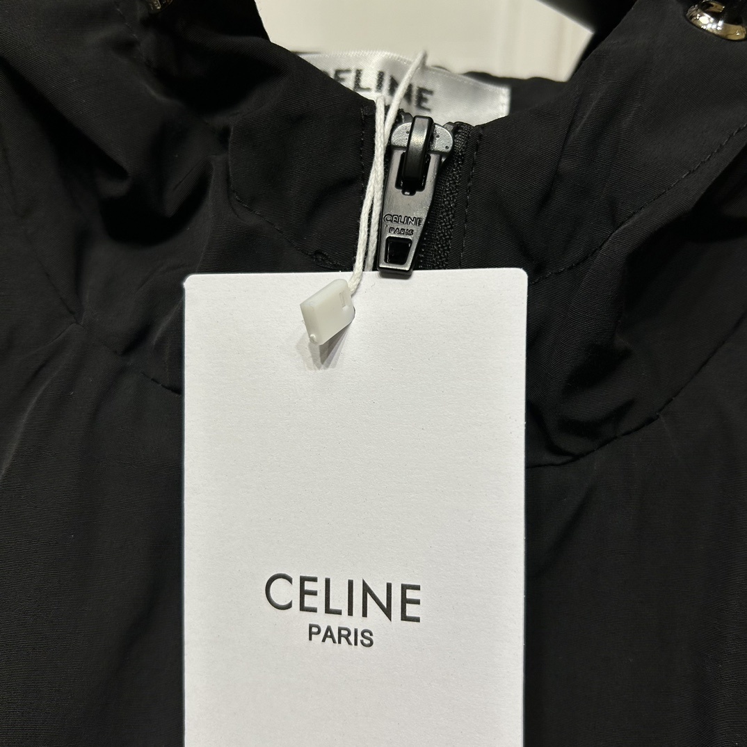 爆買い celine ボア ジャケット偽物 トップス アウター 柔軟 フード付き スポーツ ファッション 2色可選_16