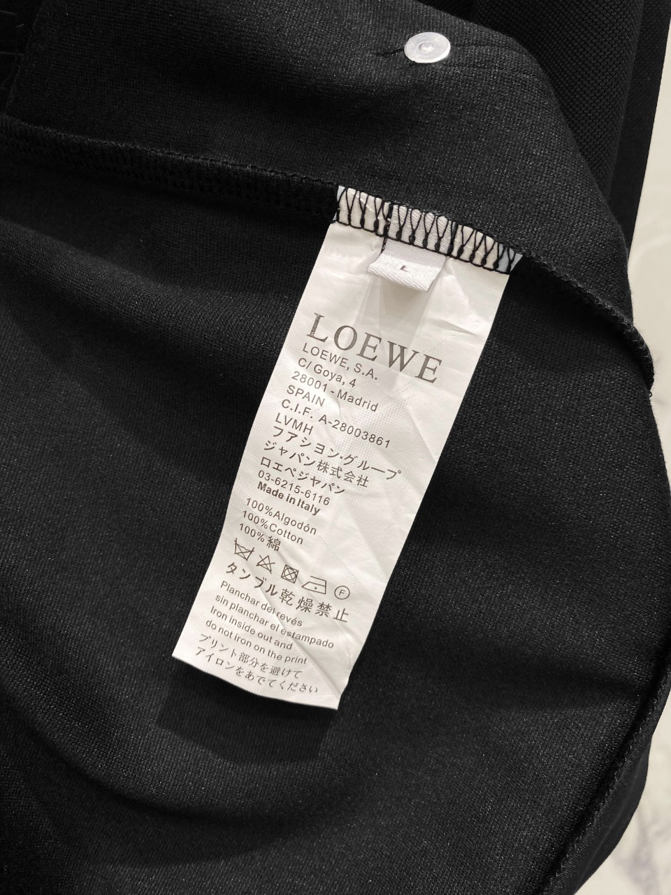 loewe ジャケットスーパーコピー 純綿 トップス 柔らかい メンズ シンプル 品質保証 ブラック_11