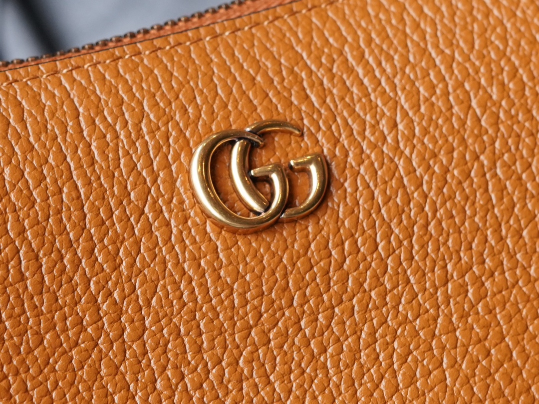 超激得の新品 gucci バックコピー ハンドバッグ 優雅 牛革 レディース 739076 ミニ イタリア ブラウン_9