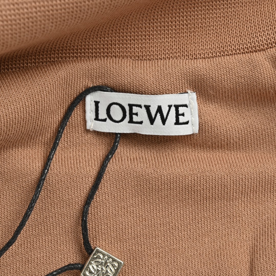 オンライン限定 loewe ボンバー ジャケットコピー トップス アウター ロゴ刺繍 運動 男女兼用 \ブラウン_5