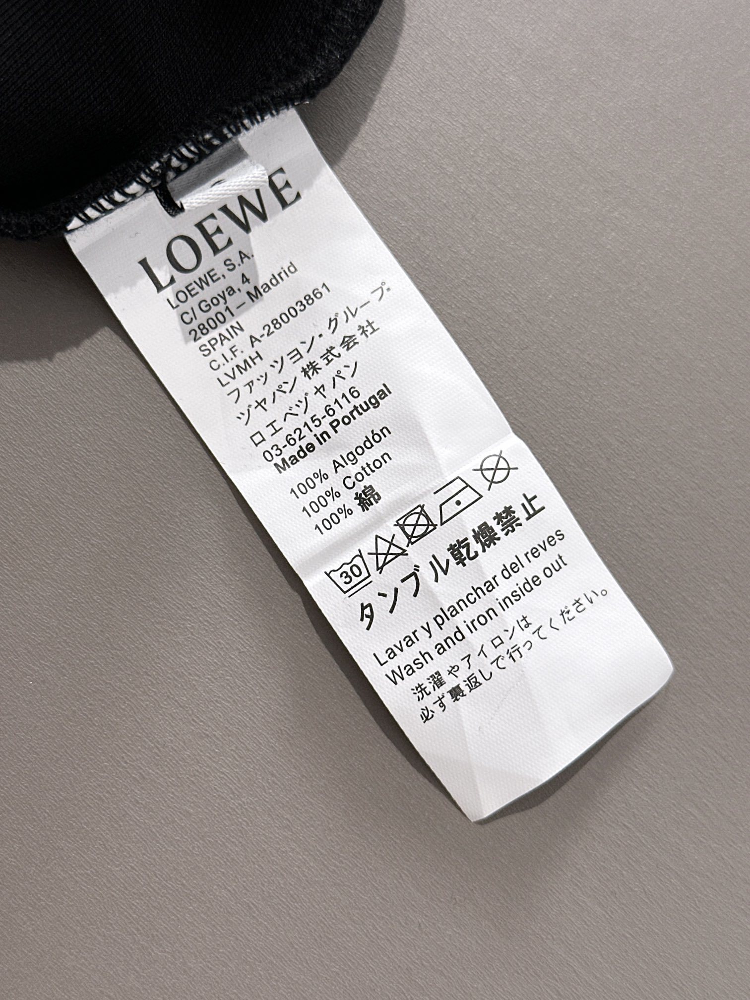 loewe カオナシ パーカースーパーコピー 純綿 トップス ランキング 運動 厚い 柔らかい 刺繍 ブラック_6