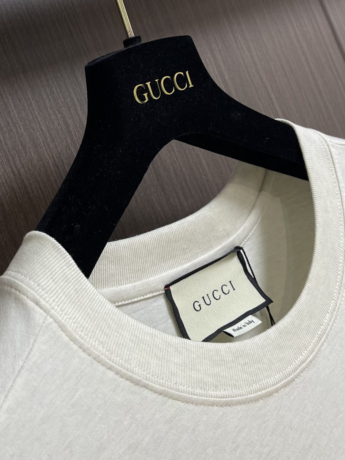 gucci アウトレット t シャツ偽物 純綿 長袖トップス プリント 柔軟 弾性がいい 男女兼用 ホワイト_3