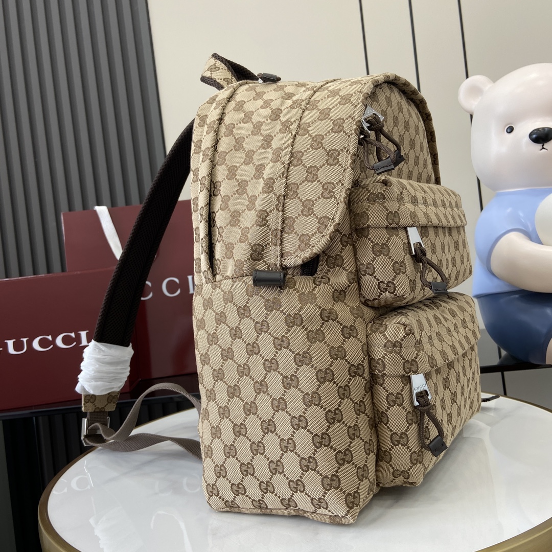 gucci ショルダー バッグ激安通販 大容量 バックバッグ 花柄 レザー  シンプル 通学 800265 ブラウン_2