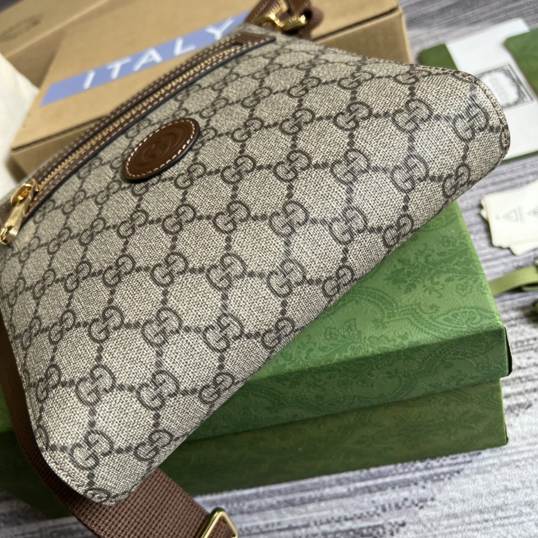 数量限定の爆買 gucci ボディ バッグＮ級品 レザー 牛革 斜め掛けバッグ 花柄 大容量 681021 ブラウン_6