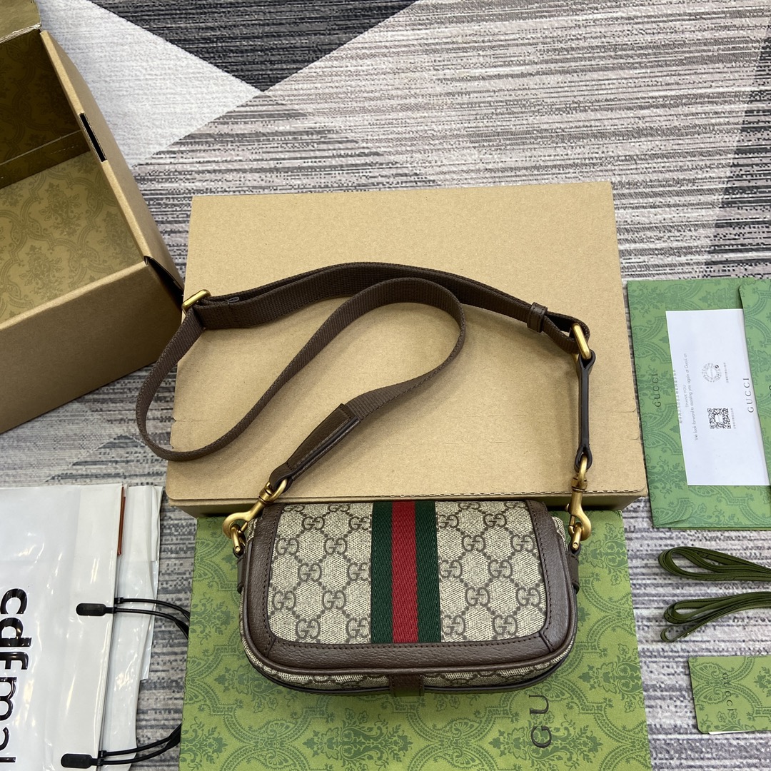 特別価格アイテム gucci バッグ アウトレットコピー 花柄 斜め掛けバッグ レザー 牛革 優雅 795466 ブラウン_2