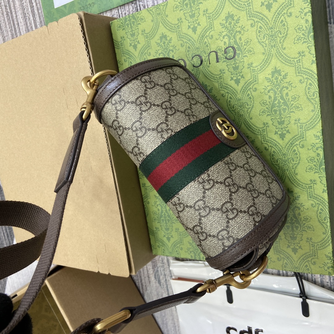 特別価格アイテム gucci バッグ アウトレットコピー 花柄 斜め掛けバッグ レザー 牛革 優雅 795466 ブラウン_7