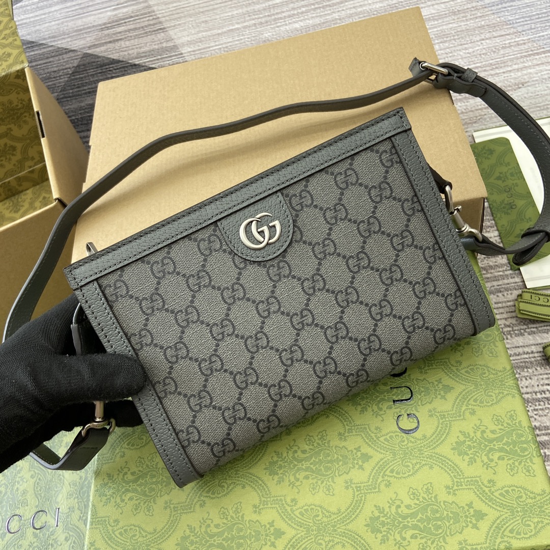 お得品‼gucci バンブー バッグコピー 斜め掛けバッグ 通勤 レザー 牛革 795467 ブラック_4