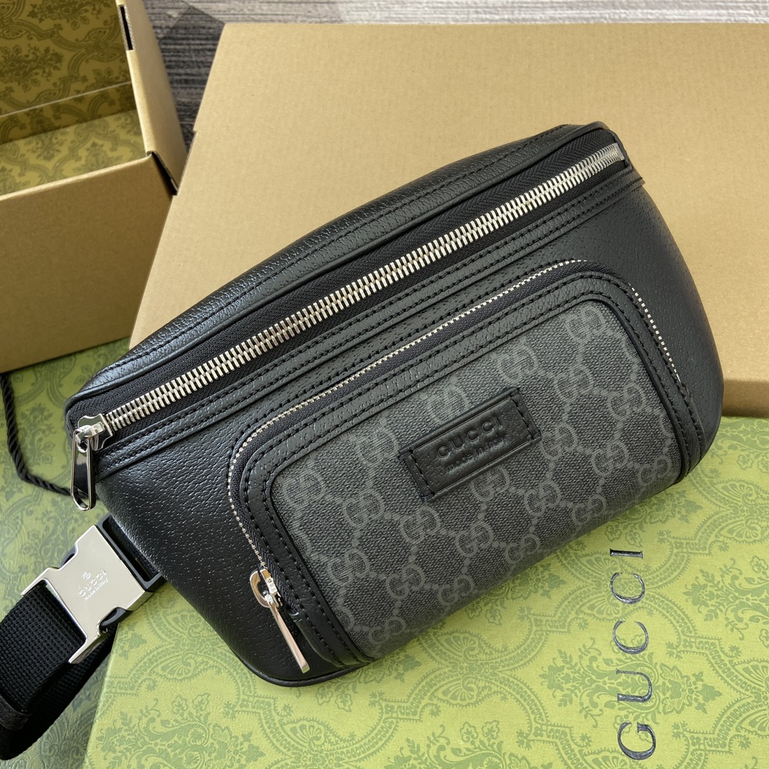 超低価格 gucci トート バッグ レディ偽物 斜め掛けバッグ 通勤 レザー 牛革 795463 ブラック_4