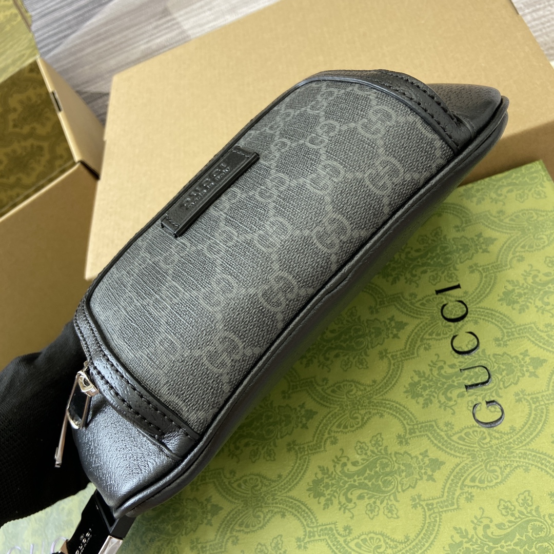 超低価格 gucci トート バッグ レディ偽物 斜め掛けバッグ 通勤 レザー 牛革 795463 ブラック_7