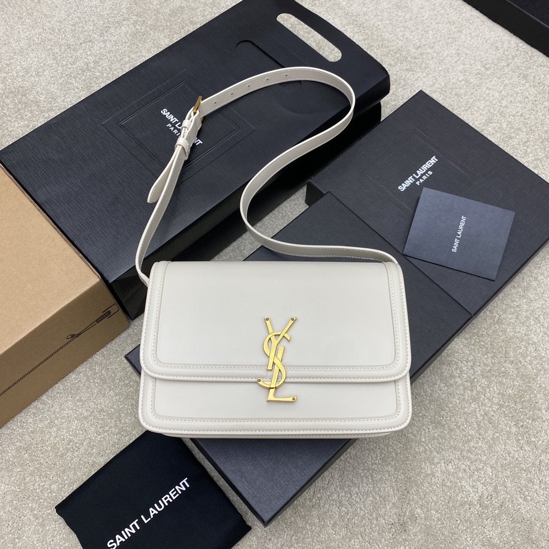 目を引く存在感 ysl バッグＮ級品 牛革 レザー 斜め掛けバッグ ハンドバッグ トート 優雅 634305 ホワイト_1