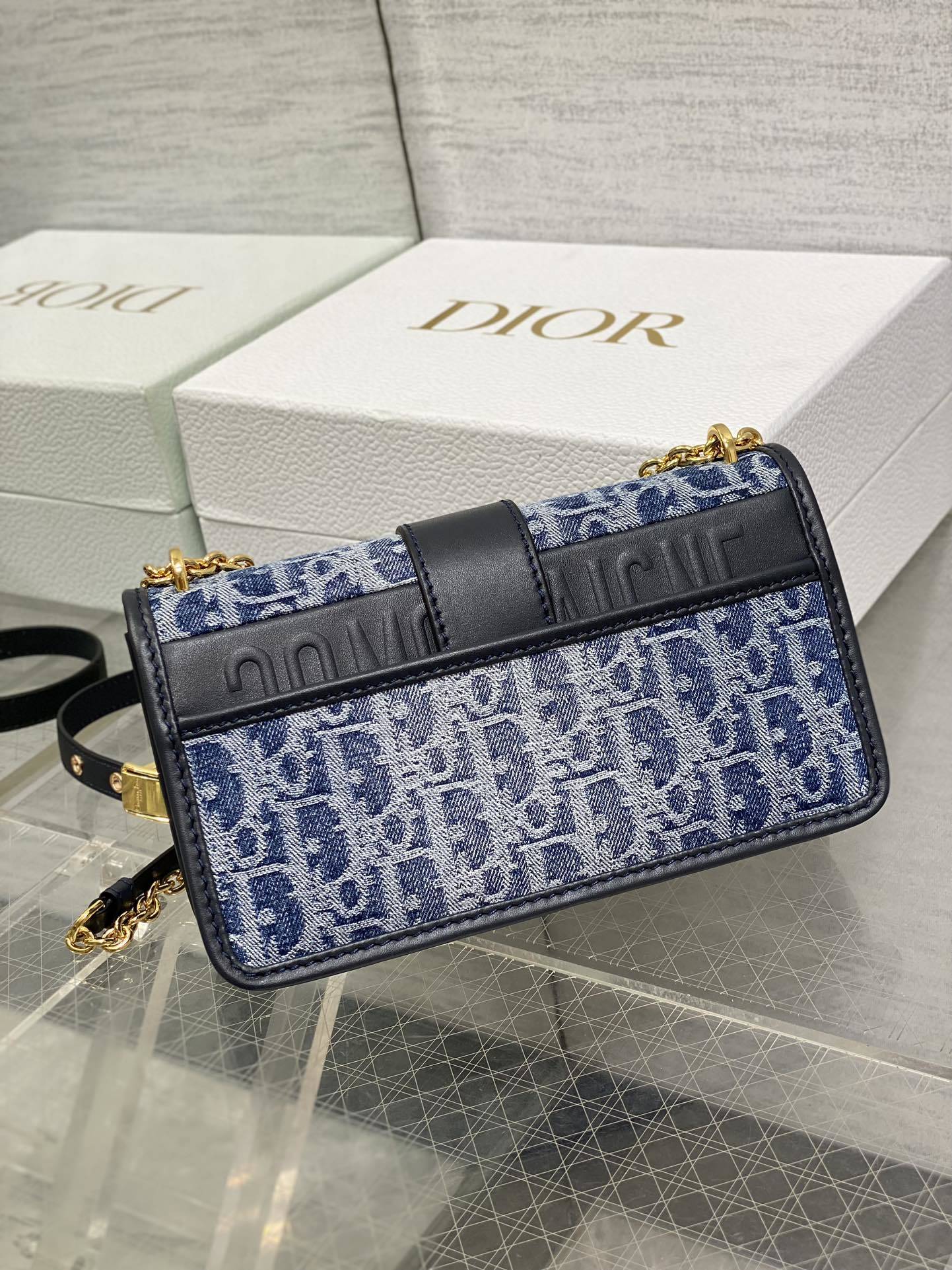 人気流行品 dior バニティ バッグコピー デニム  斜め掛けバッグ カジュアル 日常 実用 ブルー_5