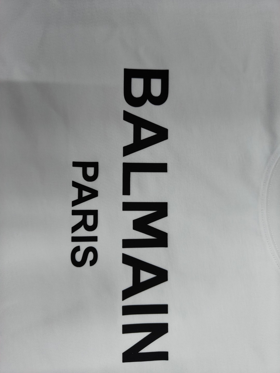 BALMAIN 超激得の新品 ホフマン シャツスーパーコピー Tシャツ トップス ロゴプリント 100％綿 男女兼用 ホワイト_7